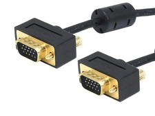Ultra Slim SVGA Super VGA M/M Monitor Cable - 50 Feet With Ferrites | 30/32AWG picture