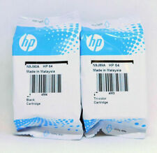 2 pack HP 64 Black Color genuine Combo Ink cartridge for Envy Photo Printer OEM picture