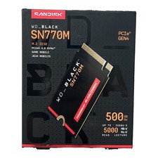 WD_BLACK SN770M NVMe 500GB M.2 2230 PCIe 4.0 SSD picture