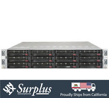 2U SuperMicro 4 Node Server 6026TT-HTRF 8x Xeon X5650 6 Core 2.66Ghz  64GB RAIL picture
