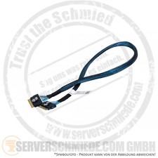 Dell 50cm R440 PCIe-E Cable Cord 1x SFF-8654 Straight 1x SFF-8654 Straight NVMe 02V picture