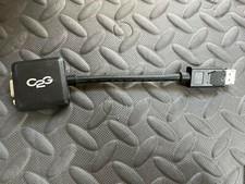 C2G Legrand 54323 8in Display Port Male to VGA Female Active Adapter Convert picture