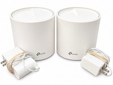 TP-Link Deco W3600 AX1800 WiFi 6 Mesh System 2-Pack Tested Reset w/ Adapters picture