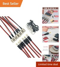 Versatile 6-Pack DC Power Jack Sockets for Cell Phones, Cameras & More - Durable picture