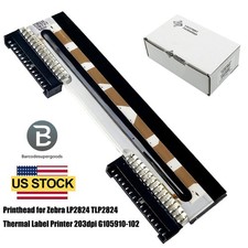 For Zebra LP2824 TLP2824 Label Printer Head 203dpi G105910-102 Printhead USA picture