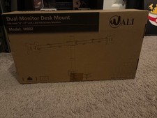 New* WALI Dual LCD Monitor Fully Adjustable Desk Mount Stand 13-27