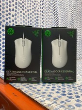 Razer DeathAdder Essential Gaming Mouse 6400 DPI Programmable *Lot of 2/SEALED* picture
