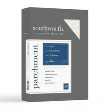 Southworth Paper, Parchment, 24#, Ivory, picture