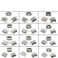 60pcs/pack Micro USB 5 Pin Female Socket SMD SMT Connector PCB Mount Jack Solder picture