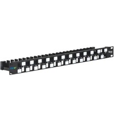 Icc Cat 6a Utp Blank Patch Panel 24-port, 1 Rms - 24 X Rj-45 (ic107ppu6a) picture