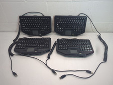 Havis KB-105 Rugged Backlit Keyboard Integrated Touch Pad  LOT OF 4 TESTED AS IS picture