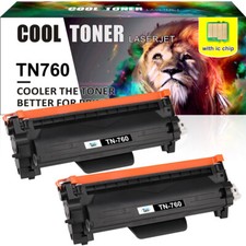 2PK Compatible With Brother TN760 Toner Cartridge TN730 HL-L2390DW MFC-L2730DW picture