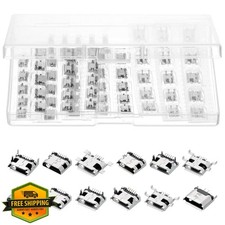 Xosjska 60PCS Micro USB Port Replacements picture