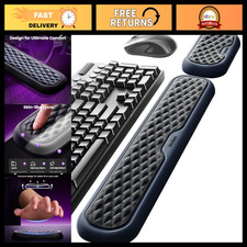 Ergonomic Wrist Rest Pad for Keyboard & Mouse, Soft Memory Foam Arm Cushion, Des picture