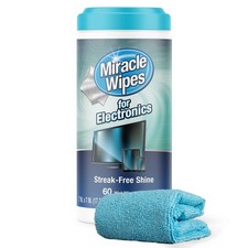 MiracleWipes for Electronics Cleaning - Screen Wipes Designed for TV, Phones,... picture