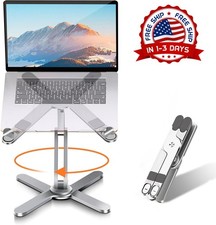 Soporte para portátil con base giratoria de 360 ​​grados, fácil almacenamiento picture