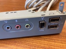 USB Fire Wire and Sound Front Panel for HP Pavilion picture