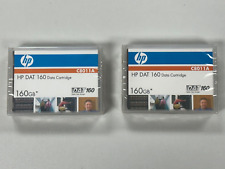 Two HP DAT 160 Data Cartridges 160GB C8011A picture