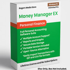 Money Manager Ex - Personal Accounting, Banking And Budgeting Software | CD picture