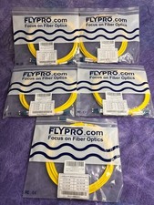 Flypro OS2 LCU-LCU SM DX 2M LSZH  Fiber Optic Patch Cables - Lot Of 5 picture