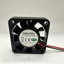 1pcs For COOLCOX CC4010L12S DC12V 0.07A 4CM 2-Wire Silent Cooling Fan picture