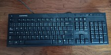 Compaq 5137 Wired Keyboard P/N 5189-0403 Black Full Size Keyboard Tested Working picture