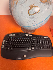 Logitech K350 Wireless Keyboard w/ USB Unifying Receiver Dongle – Tested – Great picture