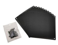 120mm Pc Computer Case Fan Dust Filter Screen Dustproof Case Cover With Screws U picture