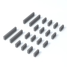 Pc Cable Combpsu Cables Combs Kit For Extension Cable Management 24 Pcs Set 12vh picture