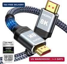 Highwings 8K 10K 4K HDMI Cable 48Gbps 6.6FT/2M Certified Ultra High Speed HDMI picture