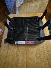 Netgear Nighthawk x6S AC4000 Tri-Band Wi-Fi 5 Router (up to 4Gbps) Black No Cord picture