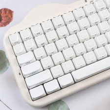Crystal Jelly Cute Cat Translucent Mao Profile Keycaps Set 119 Keys Set picture