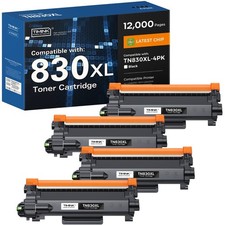 Compatible TN830XL Toner Cartridges Replacement for Brother TN 830XL TN830 TN830 picture