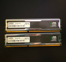 2x Mushkin Silverline 4GB (2x2GB) DDR3 PC3-10666 DIMM RAM 996768 picture