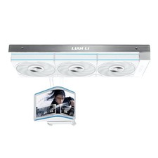 Lian Li Hydroshift II OLED Curved 360P28 Liquid CPU Cooler White HS2OLDC36PW picture