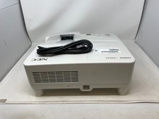 FOR PARTS: NEC NP-UM351W Ultra Short Throw 3LCD Projector Bad Lamp, 2744 hours picture
