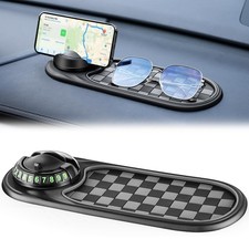 LivTee Multifunction Car Anti-Slip Mat, 360° Rotatable Multifunctional Car picture