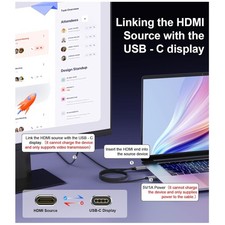 High-Speed HDMI to USB C Cable [10FT 4K@60Hz] RayNeo Air 2s picture