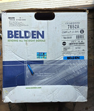 Belden 7852A Cat 6 1000 ft Blue Plenum Bulk Cable picture
