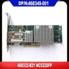 468349-001 For HP Server Adapter 468332-B21 NC522SFP Dual 10G 10GB SFP PCIex8 picture