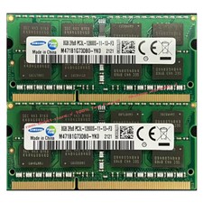 SAMSUNG 16GB KIT 2X8GB 1600MHZ 12800S 204PIN 1.35V SODIMM  Laptop Memory RAM picture