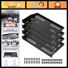4PCS 1U Universal Vented Server Rack Shelf | 19