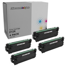 DI Toner Cartridges Replacement Compatible HP 212X Blk, CMY, HY (4-Pk) picture
