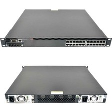Brocade FastIron FCX624-E 80-1003603-XX 24x RJ45 Switch 1x FCX-4G 1GbE Module picture