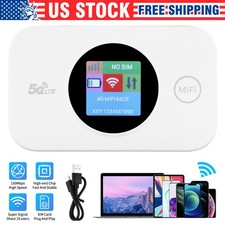 5G LTE Wireless WiFi Router Portable Mobile Broadband Unlocked LED Modem Hotspot picture