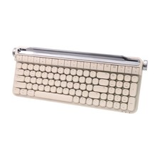 OUSEITECH ACTTO B705 Retro Typewriter Mechanical Keyboard, Cream White, picture