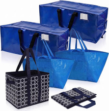 6-Pc Moving & Storage Kit: Heavy Duty Duffle, Tote & Storage Bags picture