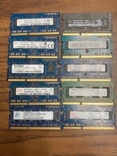 Lot 32 2GB DDR3 Laptop RAM PC3-12800S PC3-10600S SO-DIMM Samsung Hynix 64GB picture