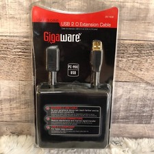 Gigaware USB 2.0 10-Ft Active Extension Cable (Gold Plated Connector) picture