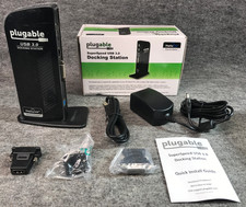 Plugable UD-3000 SuperSpeed USB 3.0 Universal Laptop Docking Station DisplayLink picture